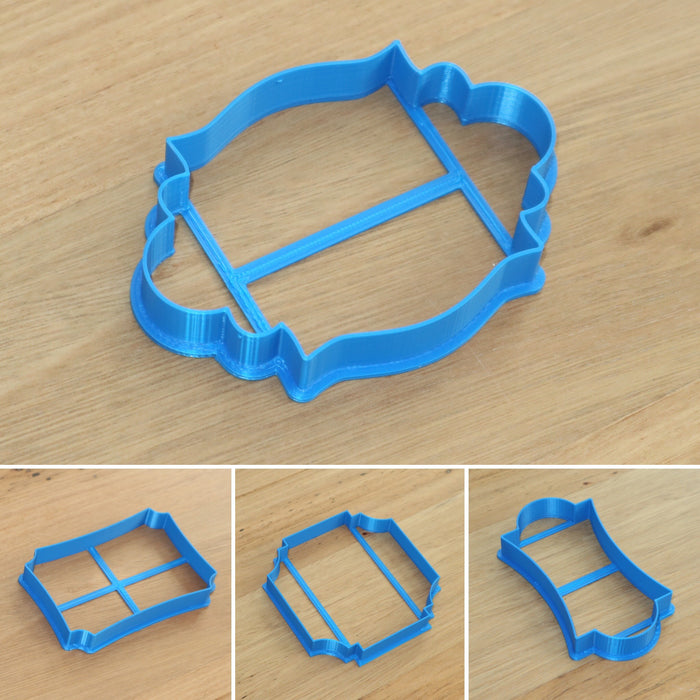 placque frame cookie cutter