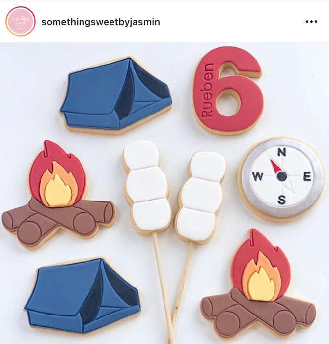 Tent Cookie Cutter & Stamp
