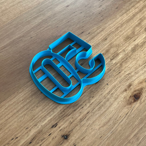 Number 50 Cookie Cutter - any number available, cookie cutter store