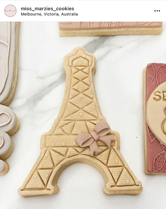 Eiffel Tower Cookie Cutter & Stamp