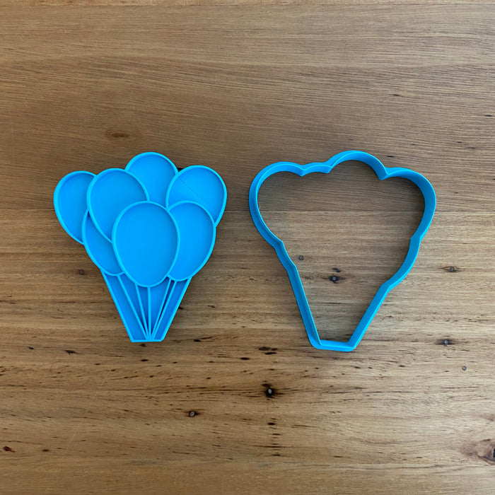 Balloons Cookie Cutter & Emboss Stamp, cookie cutter store