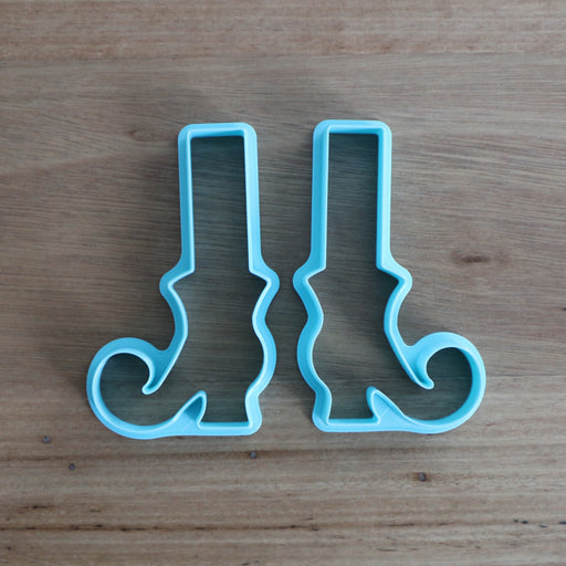 Witches Boots - Halloween Cookie Cutter  Measures 90mm(h) x 50mm(w) each boot  