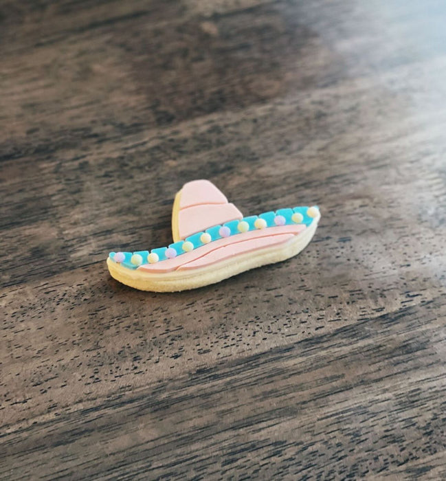 Mexican Sombrero Hat Cookie Cutter & Emboss Stamp