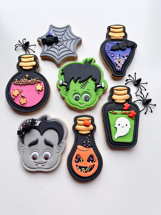 Frankenstein Cookie Cutter & Stamp Set