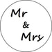 Mr & Mrs Stamp Emboss