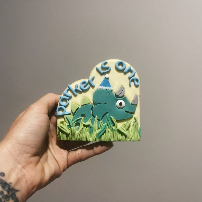 Stegosaurus Dinosaur style #1 - Cookie Cutter & Emboss Stamp