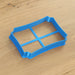 rectangle placque frame cookie cutter