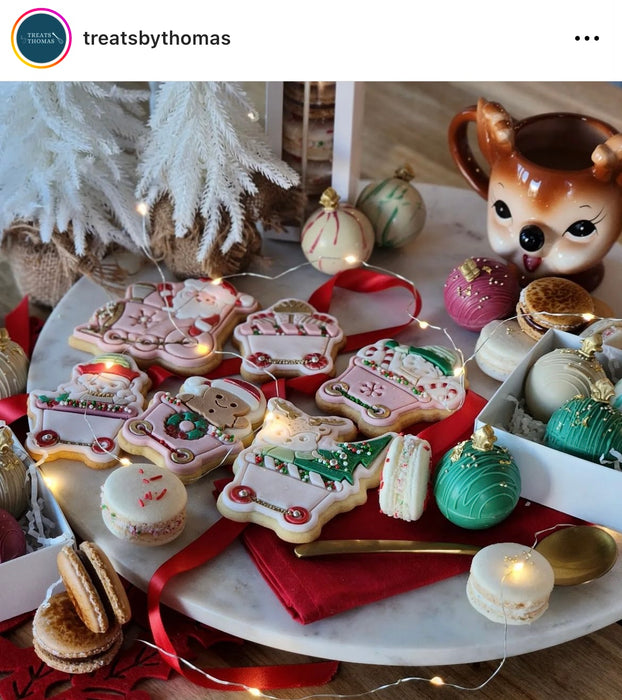 Christmas Train Reindeer Set 5 of 6 Cookie Cutter & Stamp