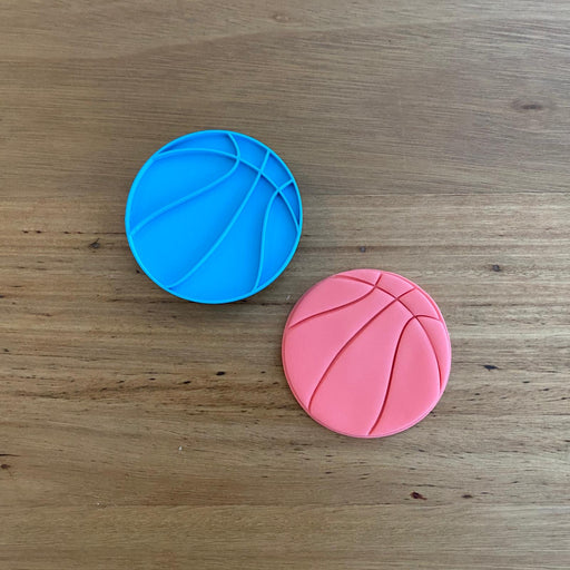 Basket Ball Cookie Cutter and Stamp Set
