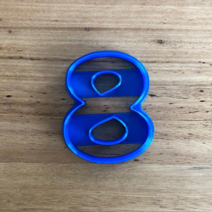 Full set of Numbers Cookie Cutters 0-9. Choose individual numbers or the whole set.   Dimension of width varies by number, see below for estimated sizes (h x w in mm)    Each number is 75mm tall, see below for individual widths.