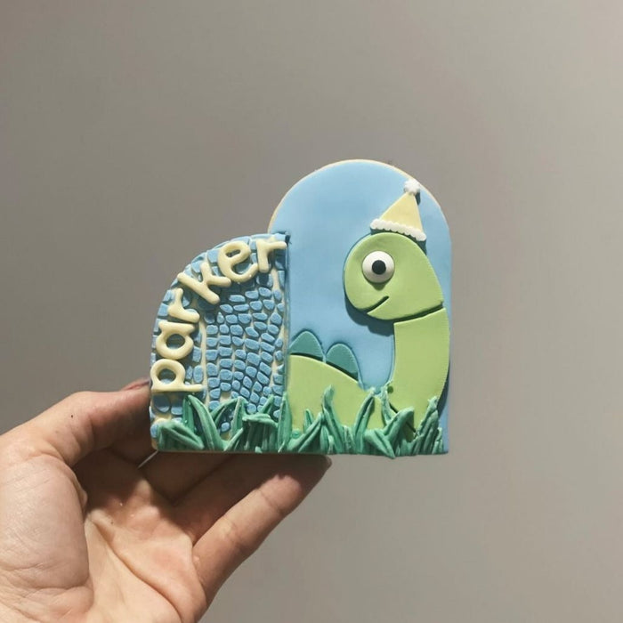 Diplodocus Dinosaur style #2 - Cookie Cutter & Emboss Stamp