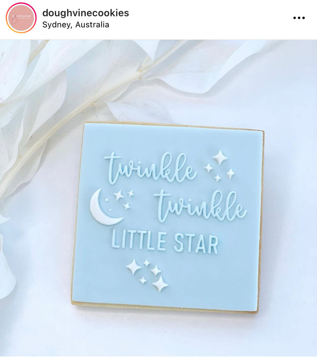 Twinkle Twinkle Little Star Raised Stamp