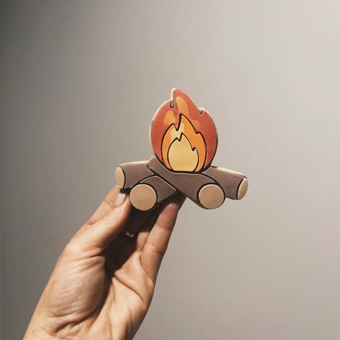 Campfire Cookie Cutter & Stamp