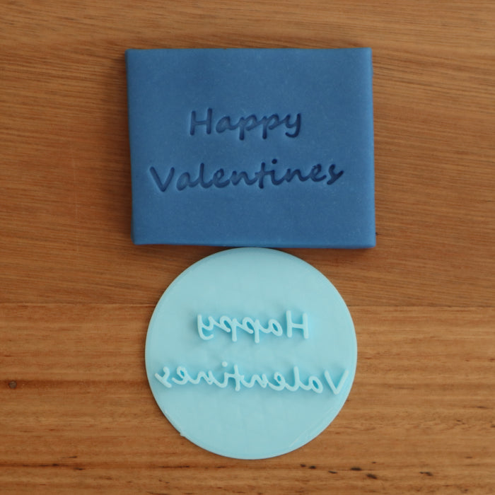 Happy Valentines Stamp Emboss