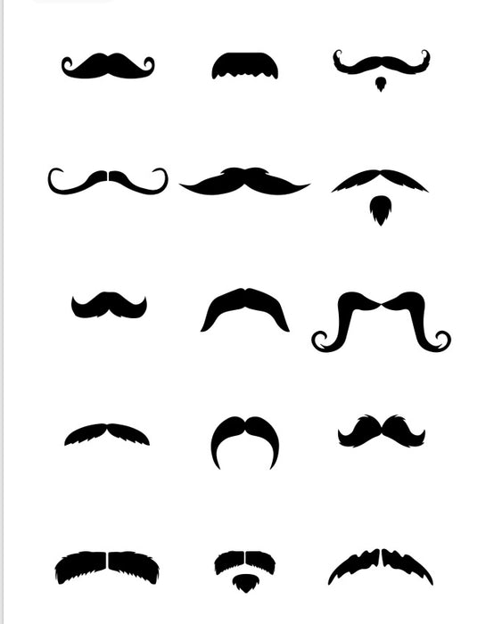 Customised Logo including a Movember Mo Cutter or Stamp