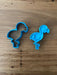 Flamingo Cookie Cutter with optional Stamp measures approx. 90mm tall by 75mm wide.  This Flamingo design comes with the option of choosing the outline cutter only, or adding the options stamp lines which you can use on fondant or straight on to cookies.