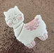 Llama Alpaca Cookie Cutter and optional Stamp - 2 sizes available!  Large: 110mm (h) x 85mm (w)  Small: 75mm (h) x 60mm (w)  This has the option of choosing the cookie cutter outline only, or with the fondant stamp as a set  