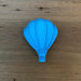 Hot Air Balloon Cookie Cutter & Optional Stamp measures approx. 100mm tall by 78mm wide.   Why not match it with our cloud and customise with personalised message? Just ask how.