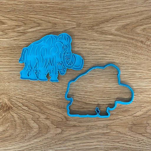 Wooly Mammoth Cookie Cutter & Emboss Stamp, Cookie Cutter Store