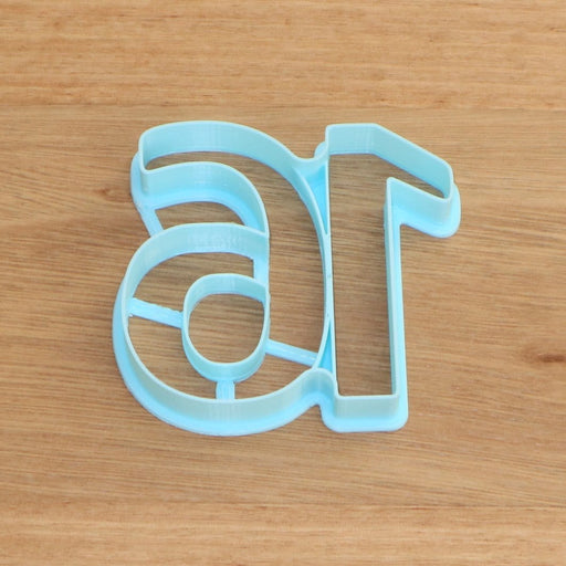 Number 16 Cookie Cutter - any number available, cookie cutter store