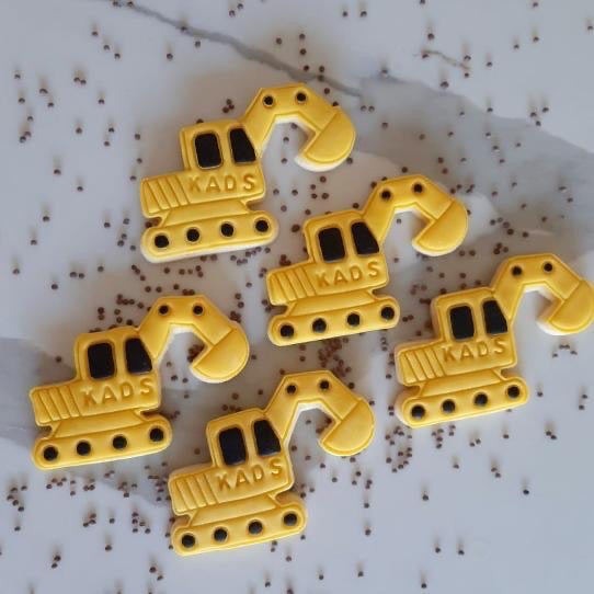 Digger Cookie Cutter and Stamp