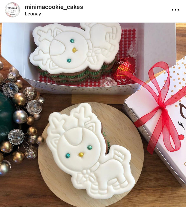 Reindeer Cookie Cutter & Stamp