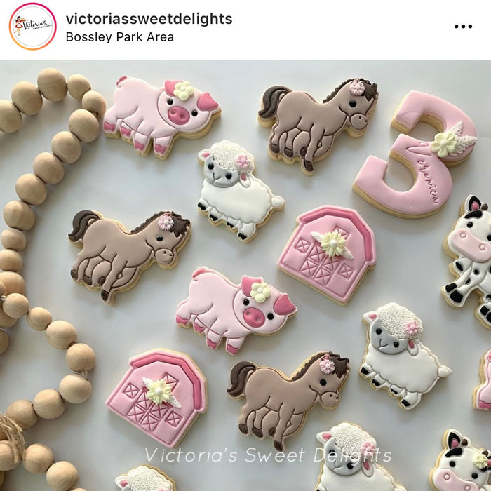 Sheep Cookie Cutter & Emboss Stamp