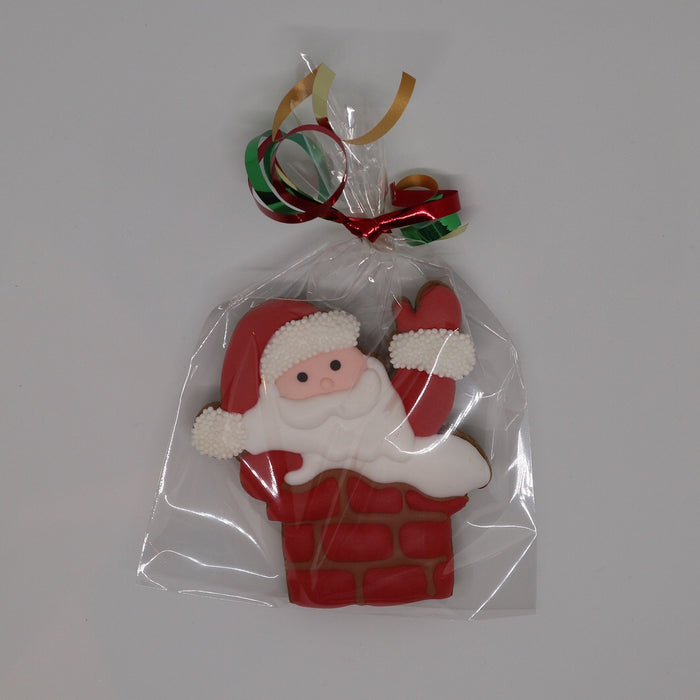 Father Christmas Santa in Chimney Cookie Cutter