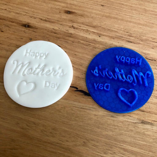 “Happy Mother's Day" stamp emboss