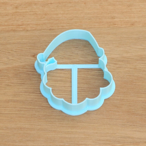 Father Christmas Santa Head Cookie Cutter