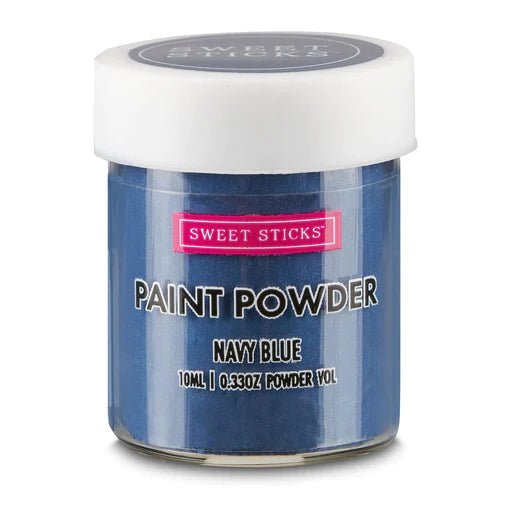 Sweet Sticks Paint Powder - Navy Blue, Decorative Paint, Baking Cakes and Cookies, available at Cookie Cutter Store