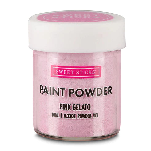 Sweet Sticks Paint Powder - Pink Gelato, Decorative Paint, Baking Cakes and Cookies, available at Cookie Cutter Store