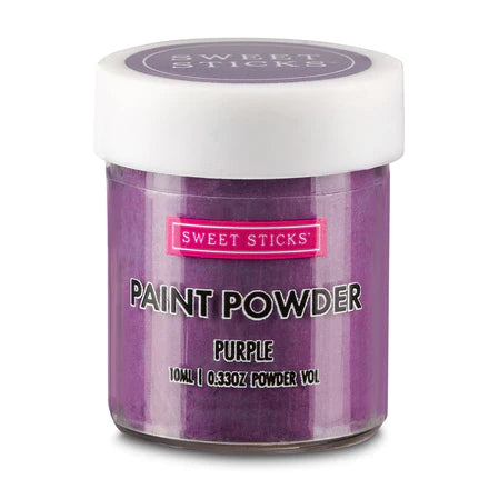Sweet Sticks Paint Powder - Purple, Decorative Paint, Baking Cakes and Cookies, available at Cookie Cutter Store